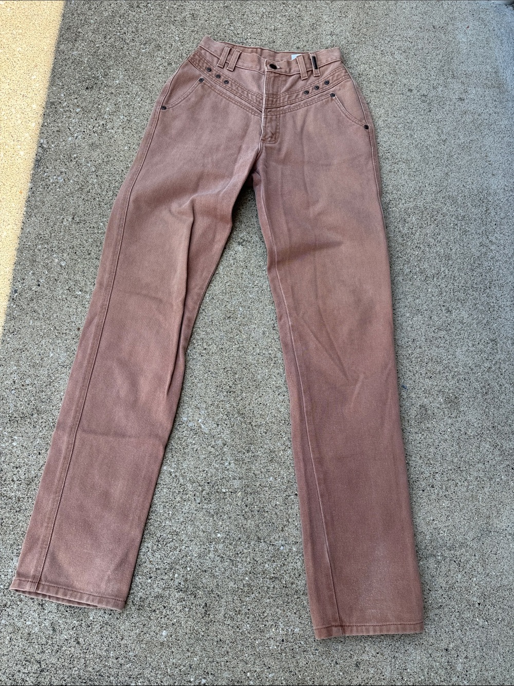 Women’s Vintage Rockies Jeanswear Camel Color Jeans Size 28